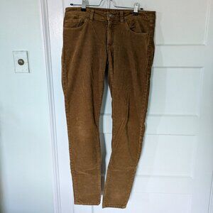 Patagonia Russett Brown Corduroy Pants Womens size 30 Soft, Cozy and Organic